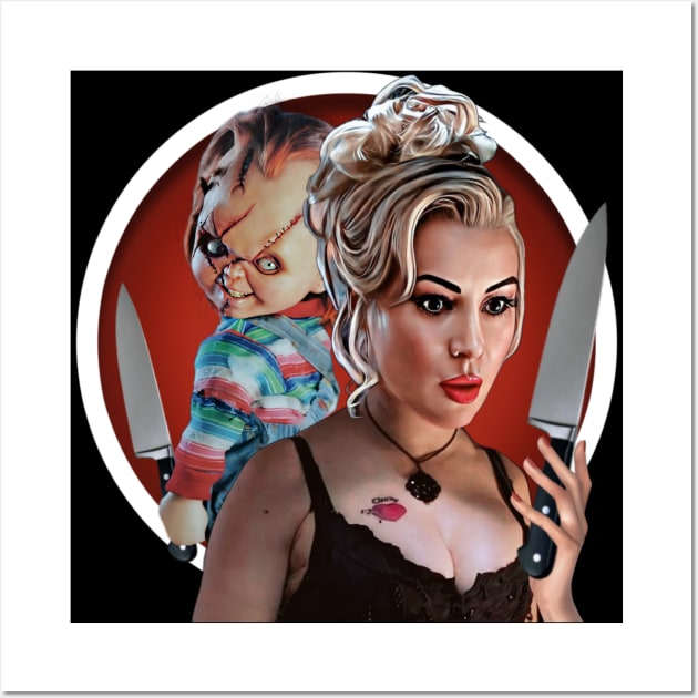 Bride of Chucky Wall Art by Zbornak Designs